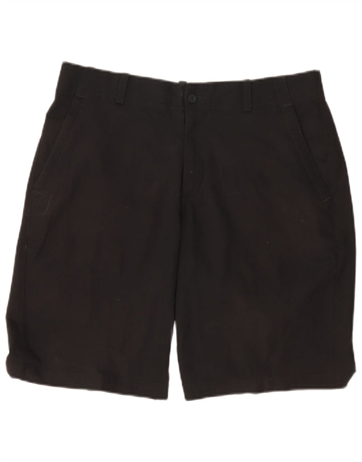 Nike Herren Chino Shorts W32 Mittelschwarzes Polyester