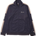 Champion Herren-Trainingsanzugoberteil mit Grafik, XL, Marineblau, Farbblock