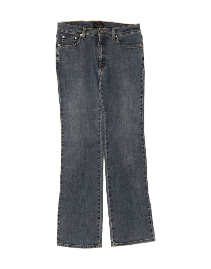 TRUSSARDI Womens Bootcut Jeans W29 L31 Blue Cotton Vintage Trussardi and Second-Hand Trussardi from Messina Hembry 