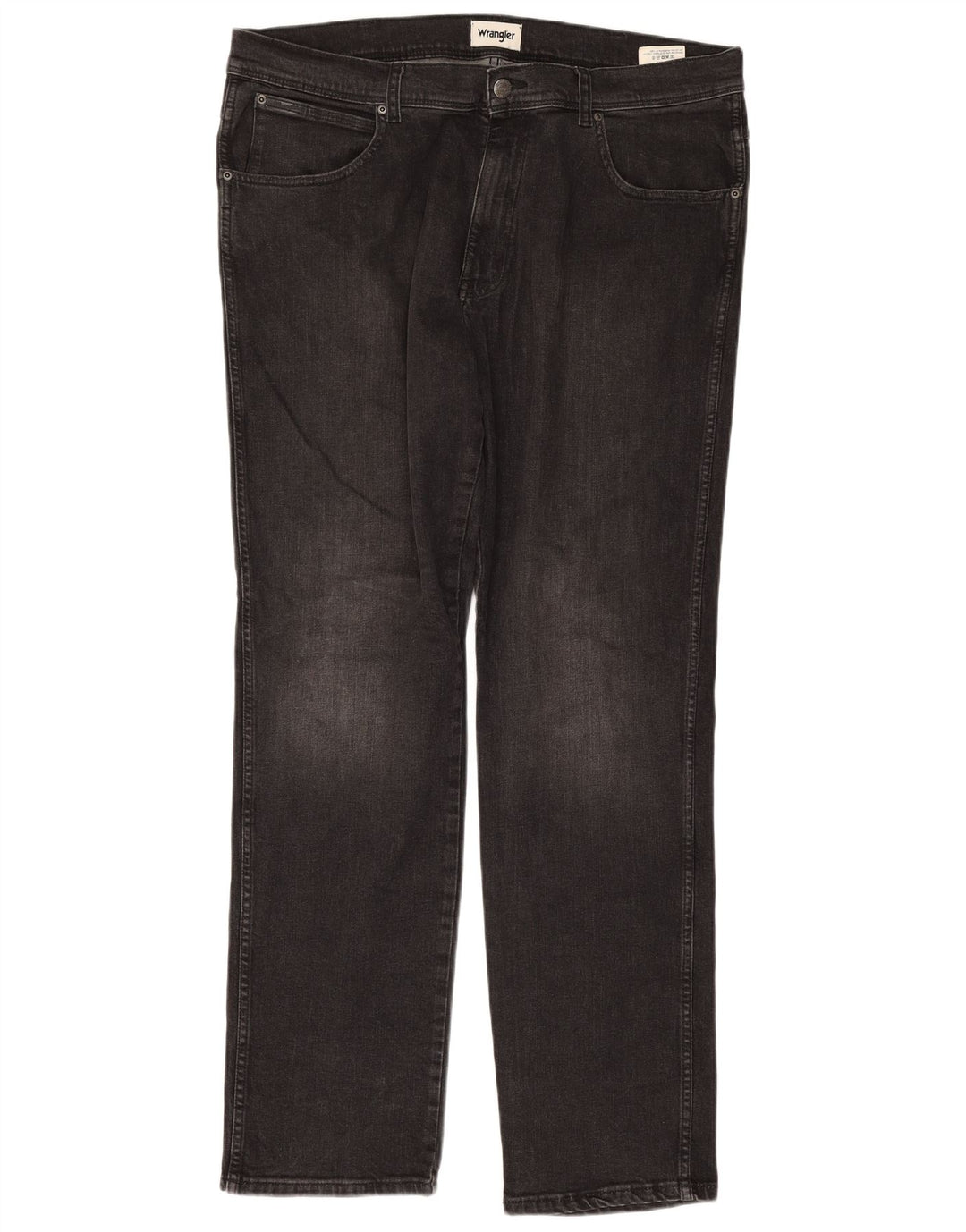 Wrangler Herren Texas Slim Jeans W38 L34 Graue Baumwolle