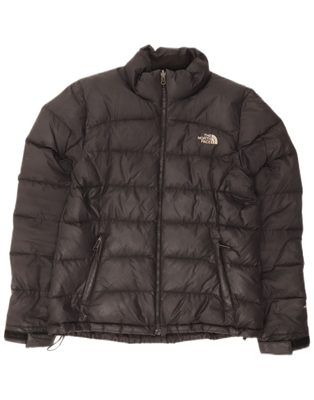 The North Face Damen Wattierte Jacke UK 14 Medium Schwarz Polyester