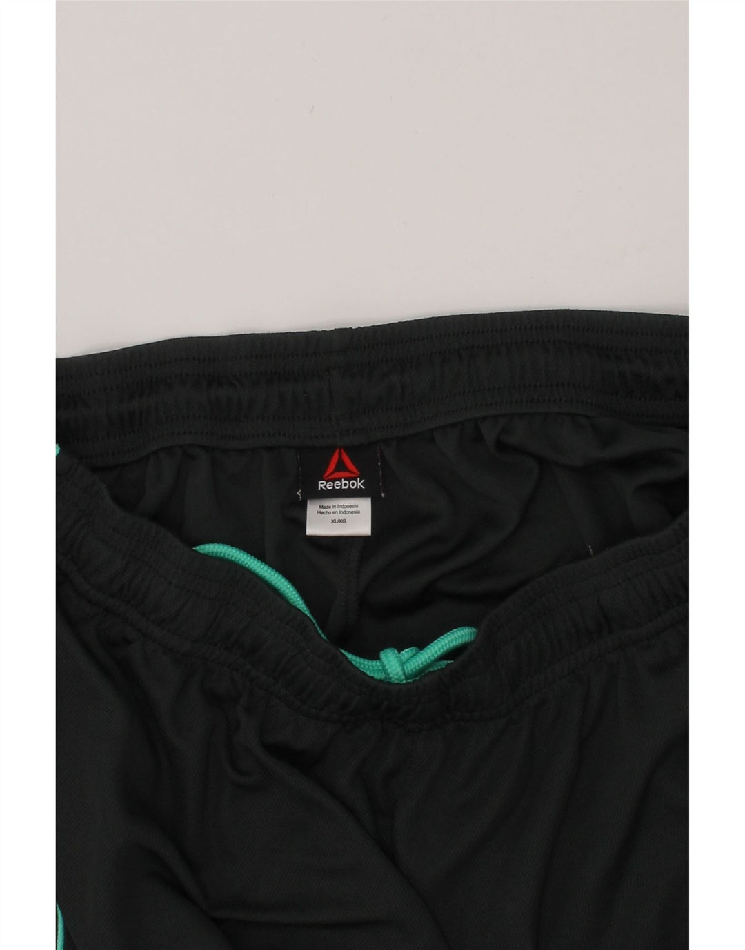 REEBOK Boys Sport Shorts 13-14 Years XL Grey Polyester Vintage Reebok and Second-Hand Reebok from Messina Hembry 