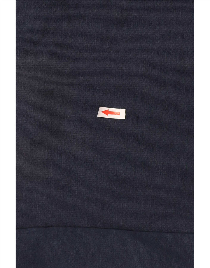 Crew Clothing Damen-Sweatshirt mit Knopfkragen, Gr. 12, mittleres Marineblau