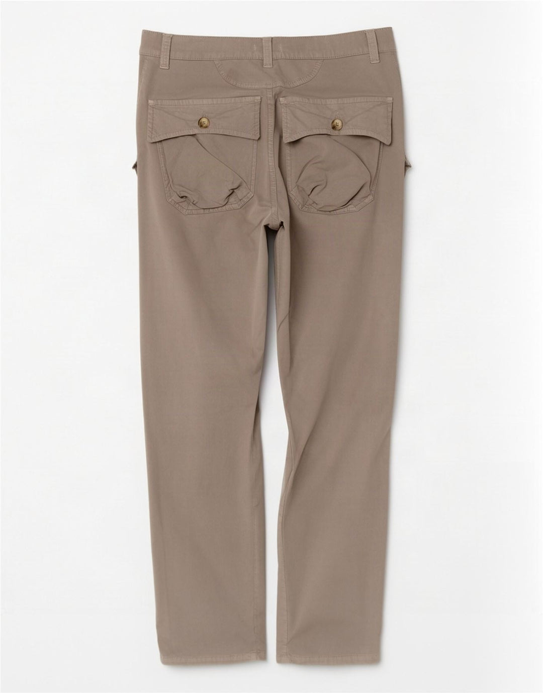 Vintage Herren Slim Cargohose W31 L30 Graue Baumwolle