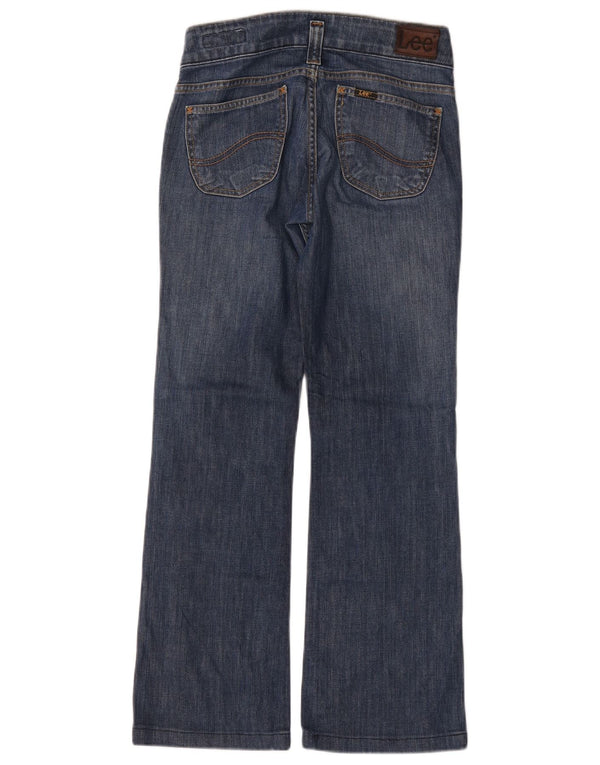 Lee Damen Leola Bootcut Jeans W26 L28 Blaue Baumwolle