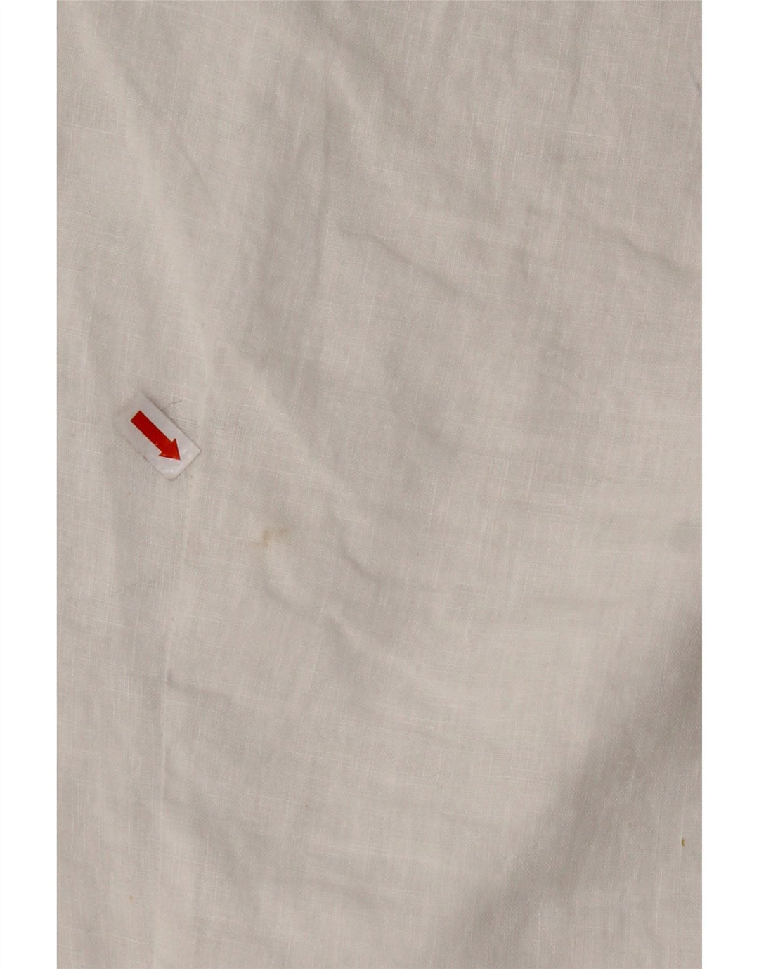 NARACAMICIE Damen ärmelloses Blusen-Top, Größe S, Weiß