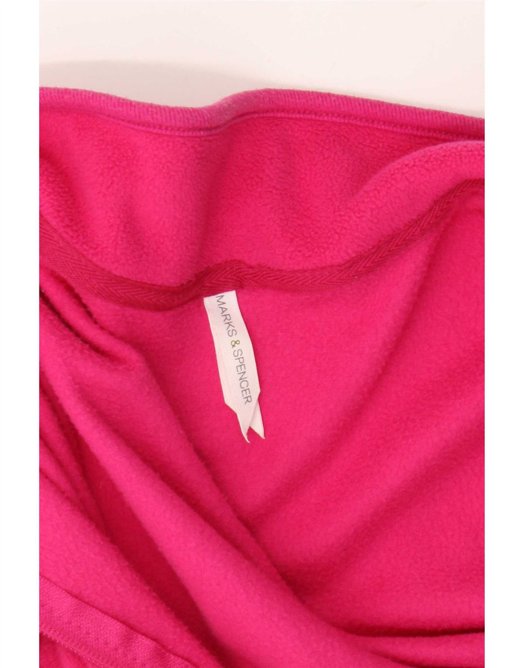 Marks & Spencer Damen Fleecejacke UK 14 Mittelrosa