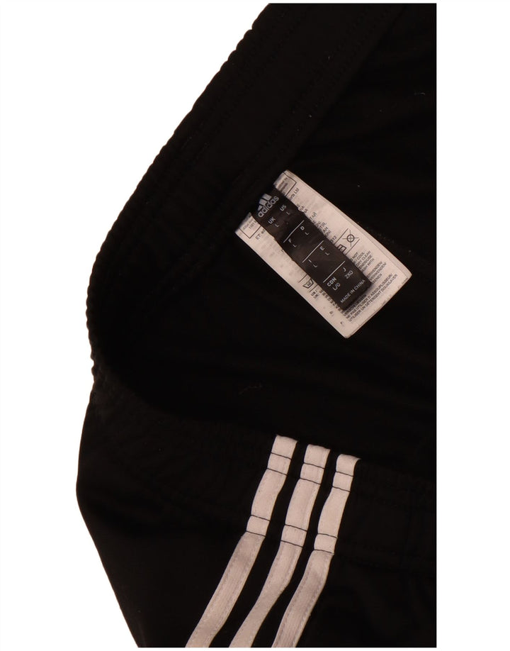 Adidas Herren-Trainingshose, Jogginghose, Größe L, Schwarz, Polyester