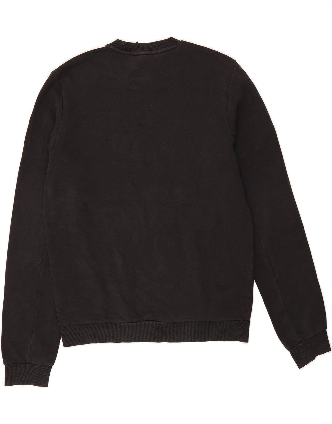 ADIDAS Mens Graphic Sweatshirt Jumper Medium Black Cotton Vintage Adidas and Second-Hand Adidas from Messina Hembry 