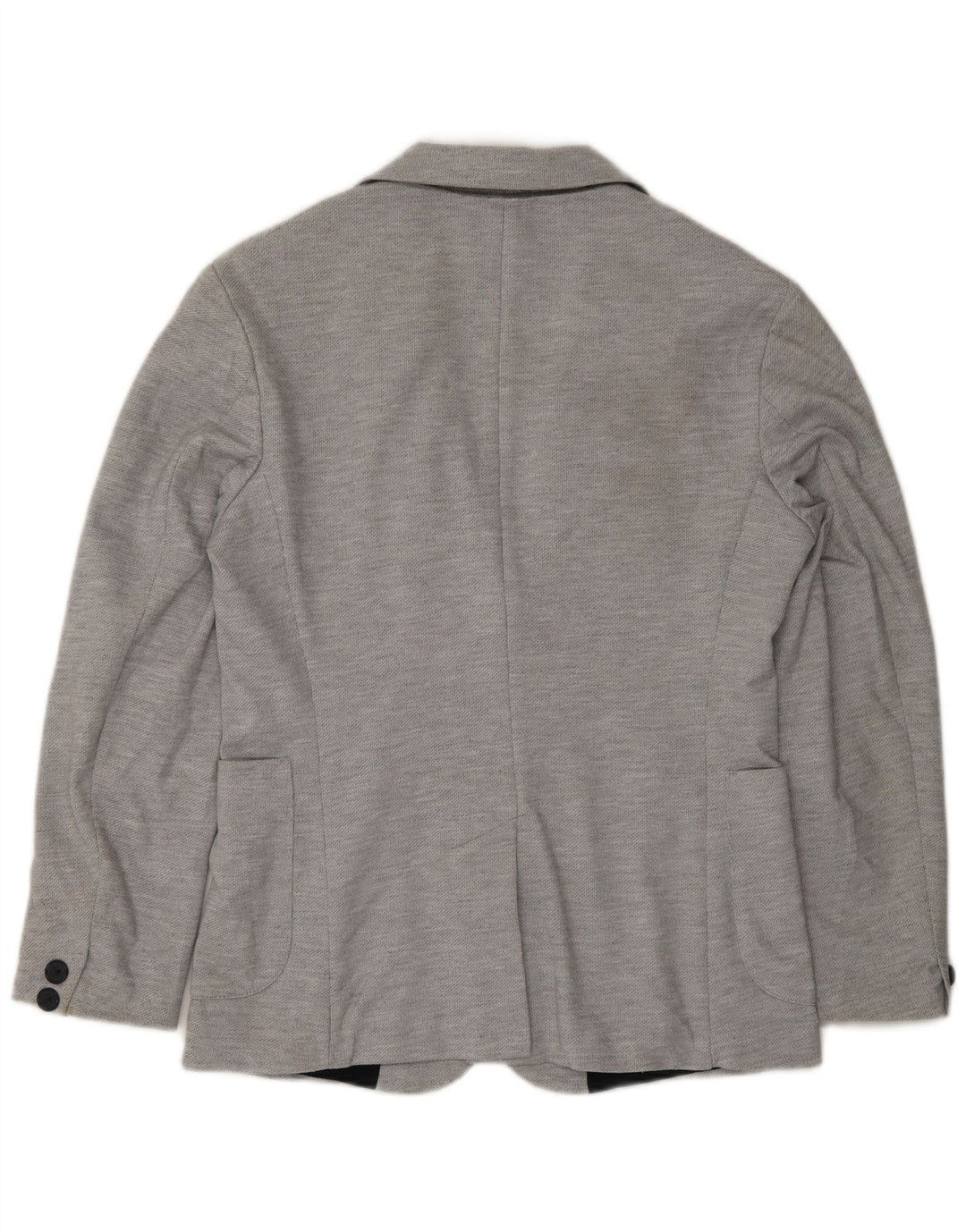 Zara Herren 2-Knopf-Blazerjacke UK 36 Small Grau