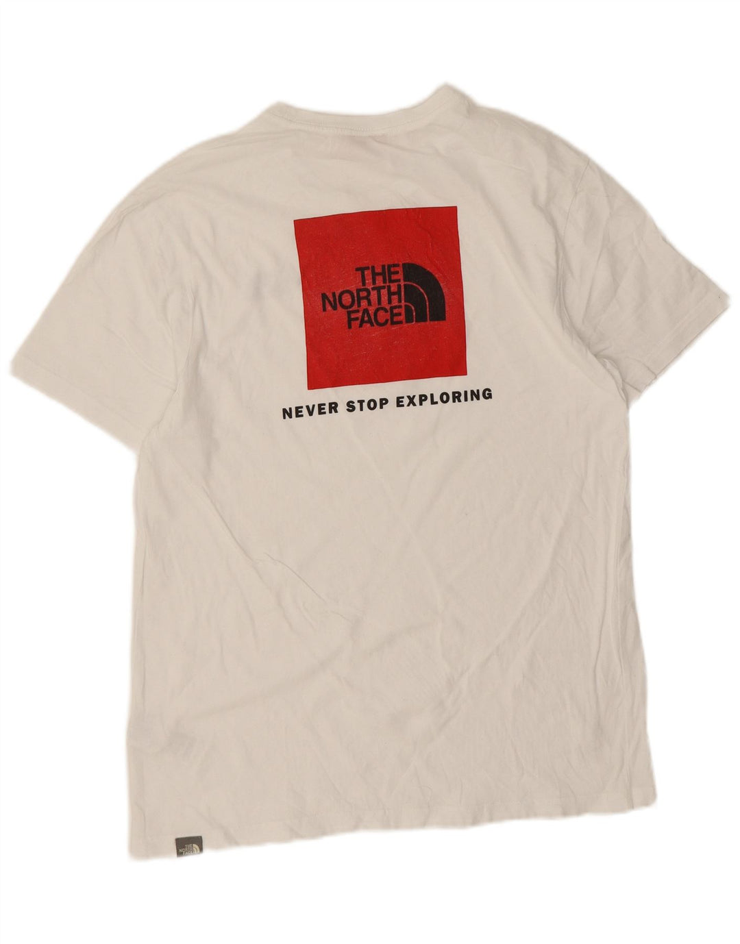 The North Face Herren-T-Shirt mit Grafik, mittelweiße Baumwolle