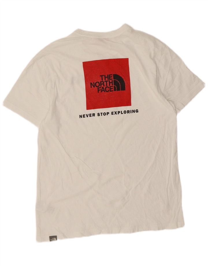 The North Face Herren-T-Shirt mit Grafik, mittelweiße Baumwolle