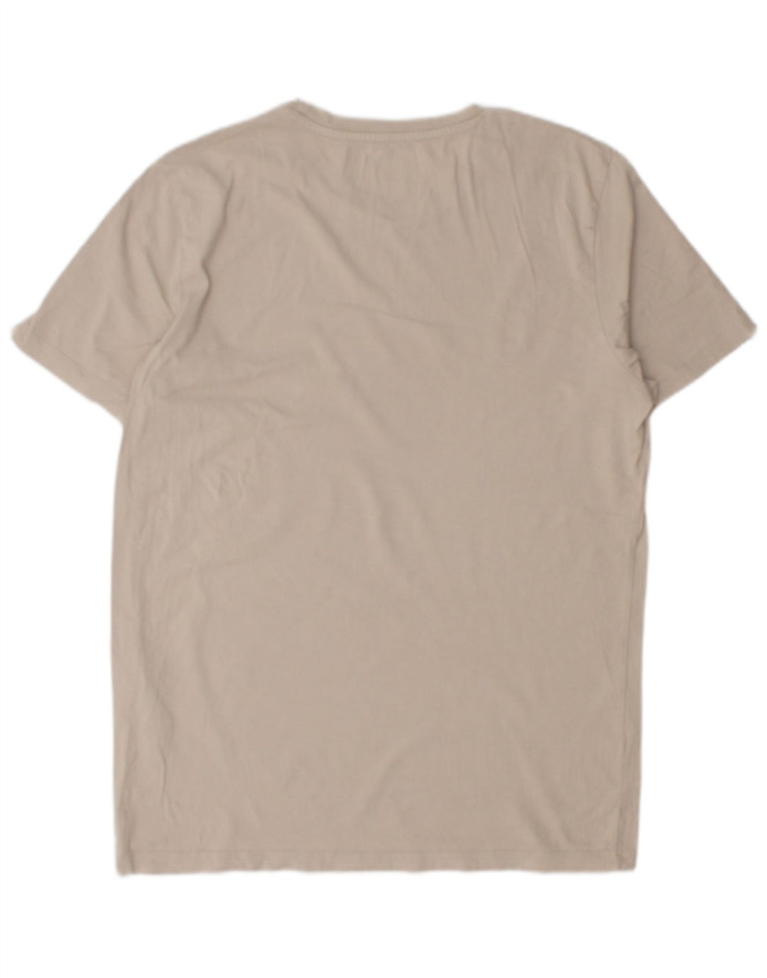 JACK & JONES Herren T-Shirt Top Mittelbeige Baumwolle