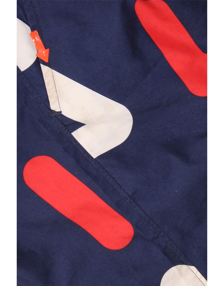 Fila Herren Grafik Badeshorts XL Marineblau Polyester