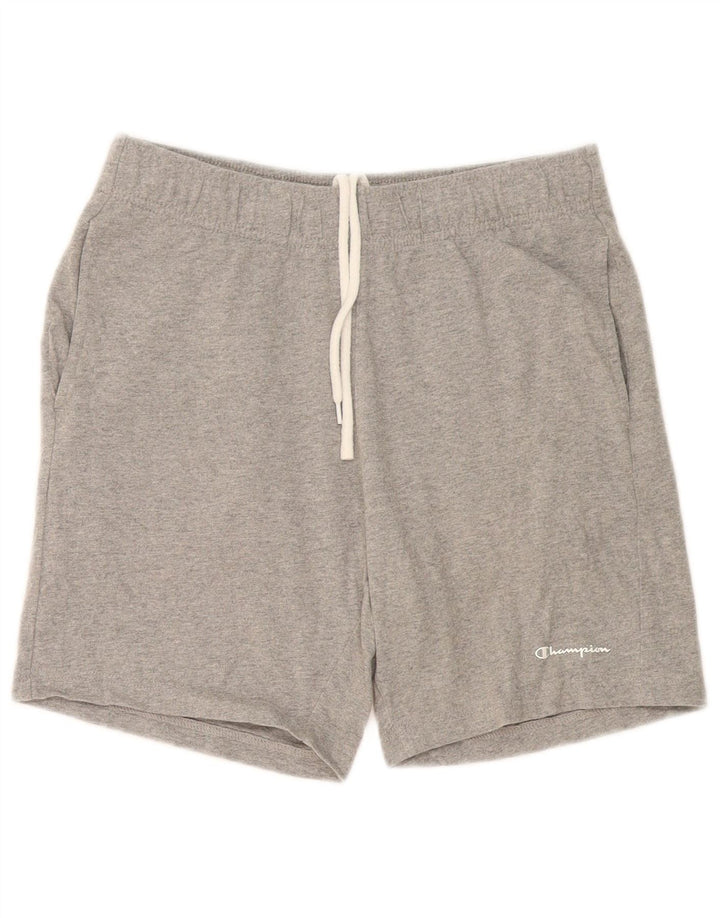 Champion Herren-Sportshorts, Größe S, Grau