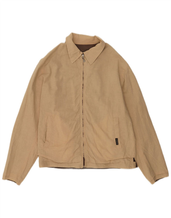 Ferre Herren Wendejacke UK 38 Mittelbeige Baumwolle