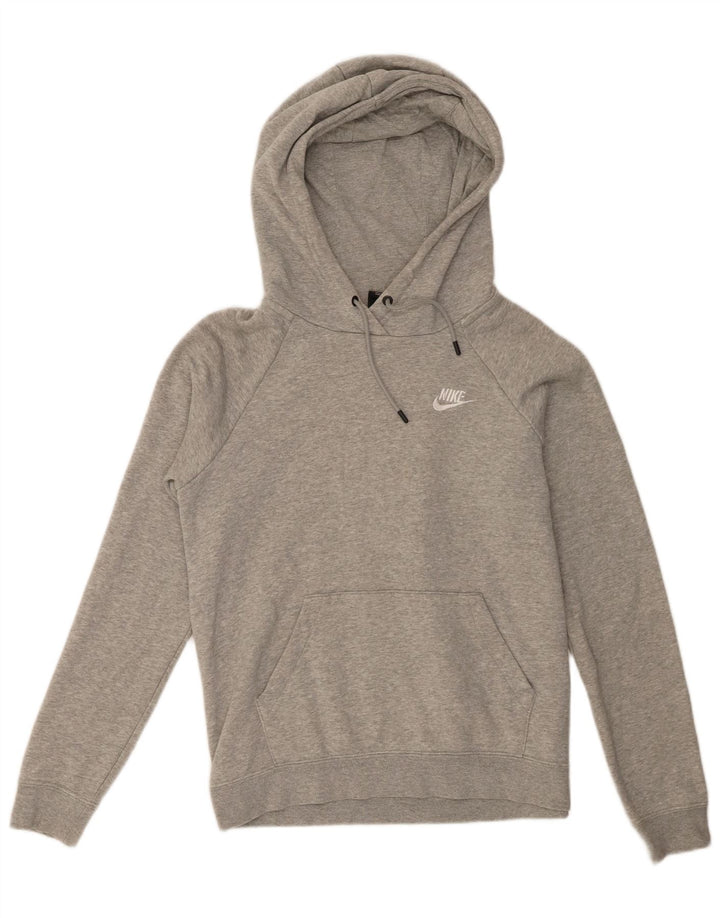 Nike Herren Kapuzenpullover, Größe S, Grau, Baumwolle