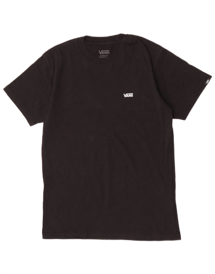 Vans Herren-T-Shirt mit klassischer Passform, Größe S, Schwarz, Baumwolle