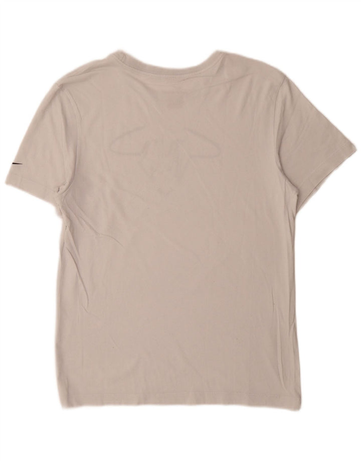 Nike Herren Dri Fit Graphic T-Shirt Top Small Weiß