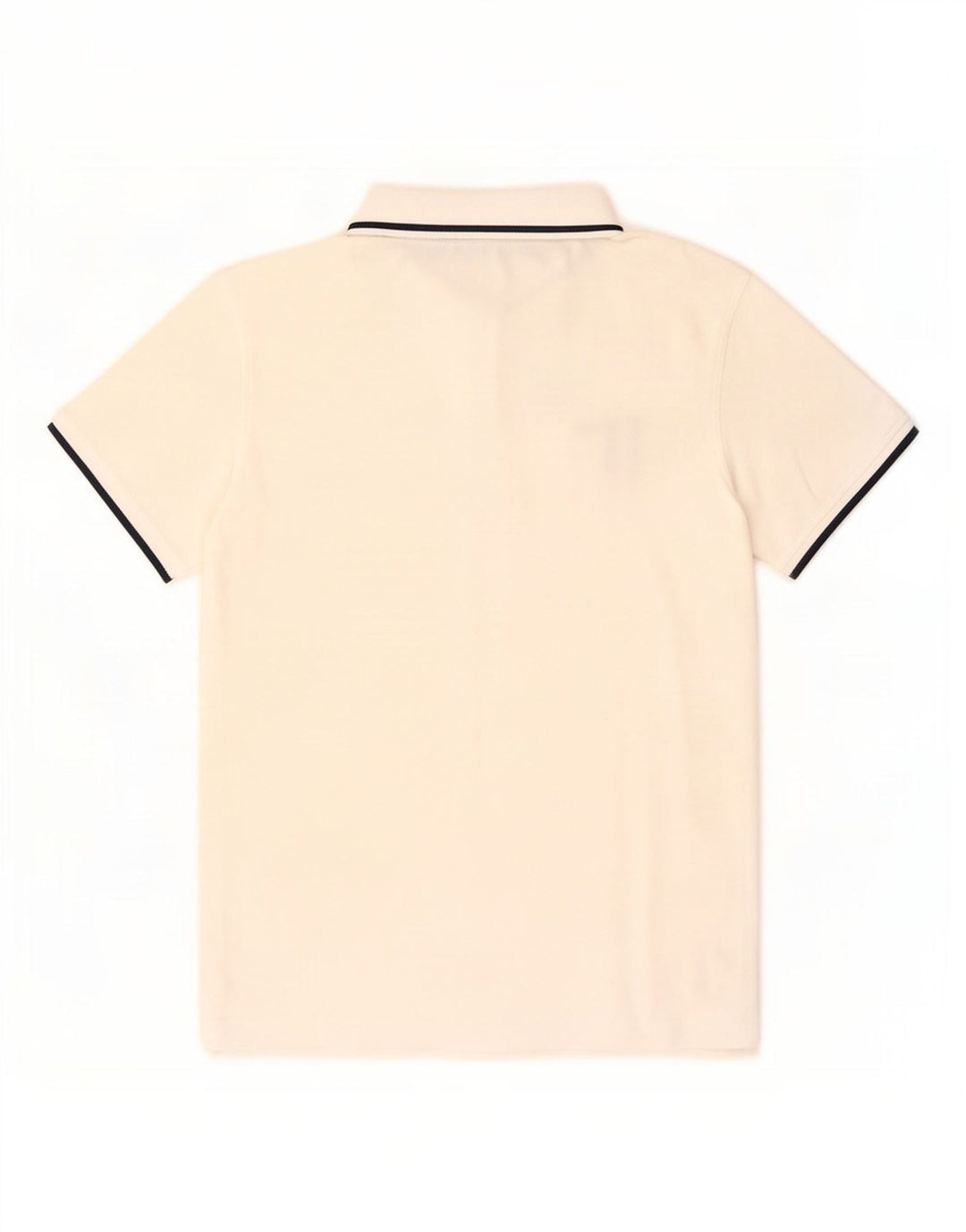 Trussardi Jeans Herren-Poloshirt aus mittelweißer Baumwolle