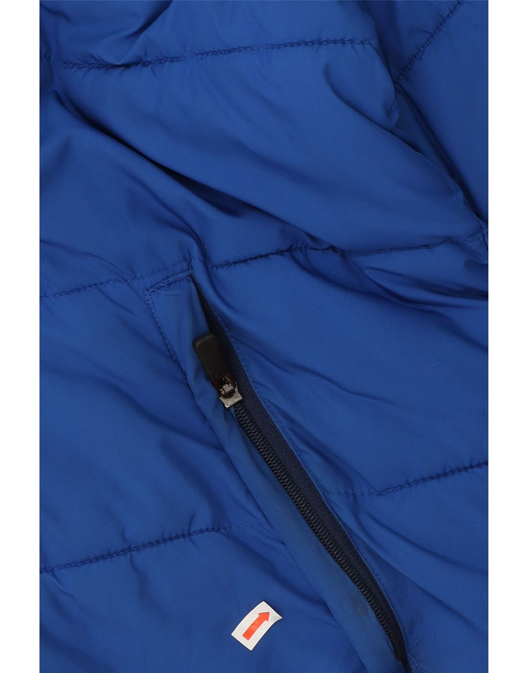 KAPPA Mens Hooded Padded Jacket UK 42 XL Blue Polyester Vintage Kappa and Second-Hand Kappa from Messina Hembry 