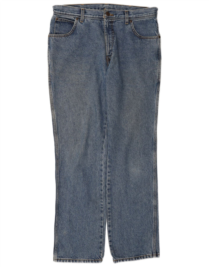 Wrangler Herren-Jeans mit normaler Passform, gerade Passform, W34, L32, Blau, Baumwolle