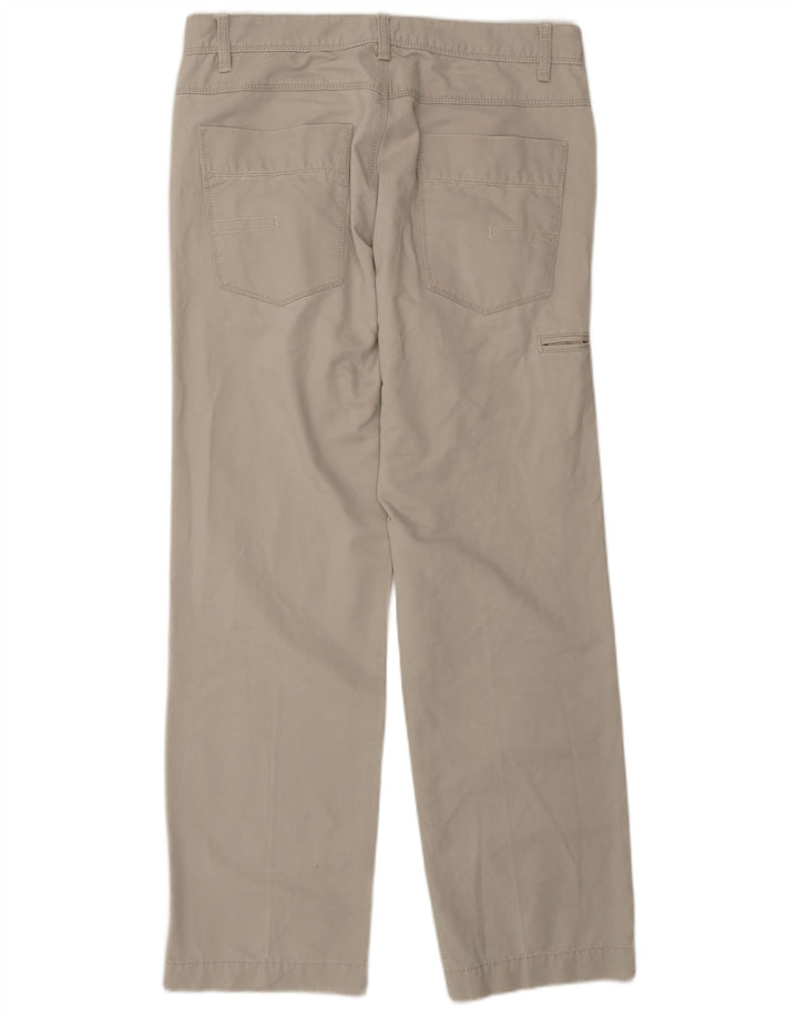 CALVIN KLEIN Gerade Herren-Cargohose W34 L32 Graue Baumwolle