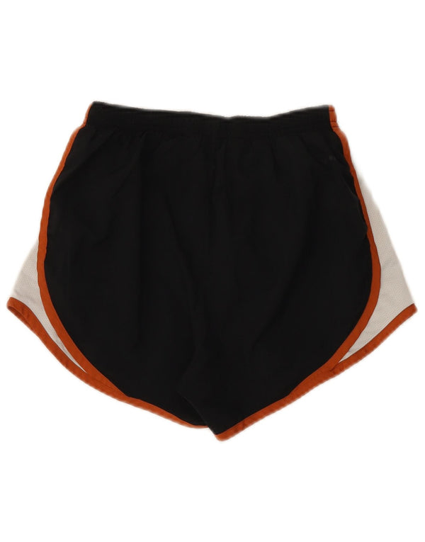 Nike Damen Texas Longhorns Sportshorts UK 4 XS Schwarz Farbblock