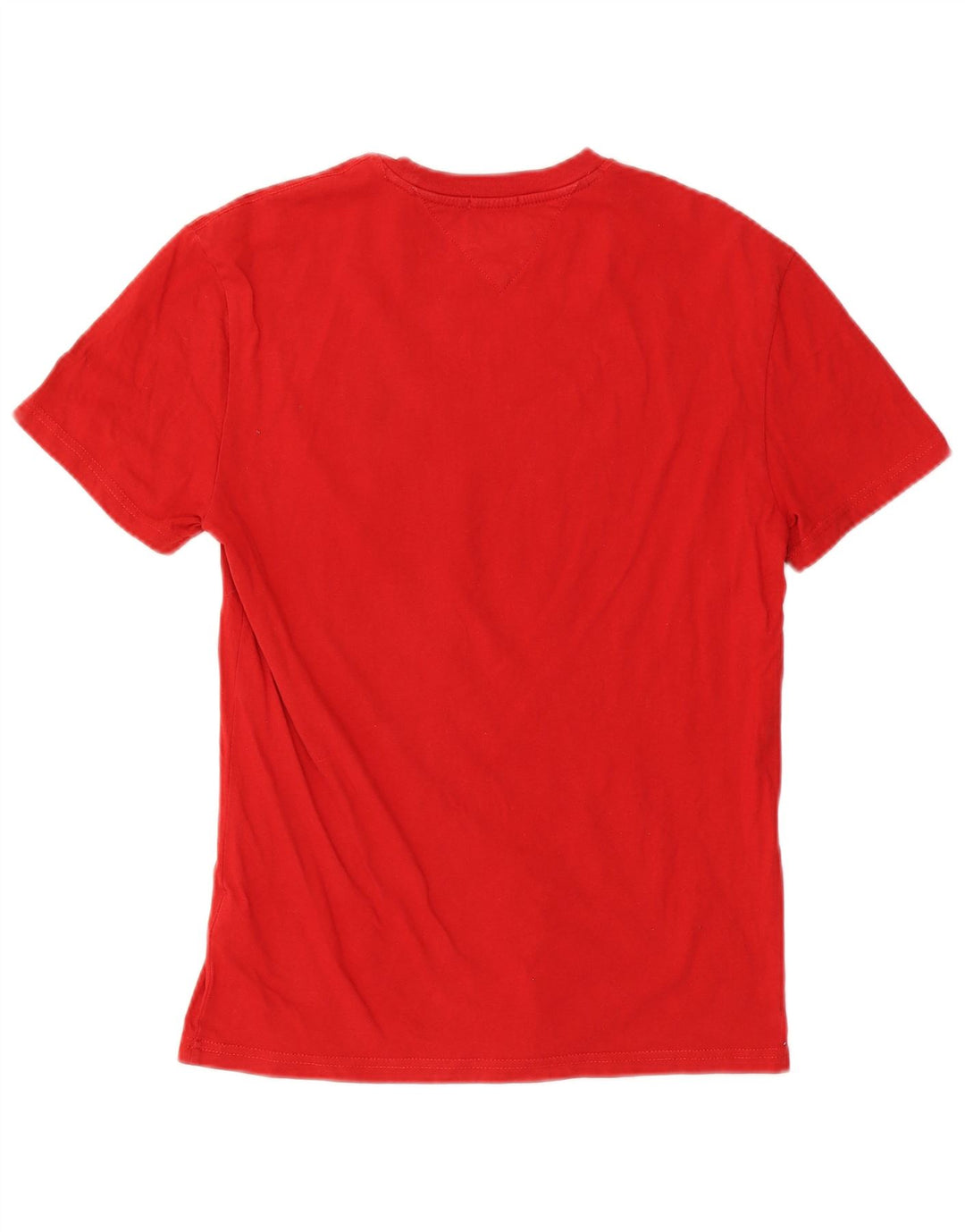 Tommy Hilfiger Herren-T-Shirt mit normaler Passform, Grafik, Größe S, Rot