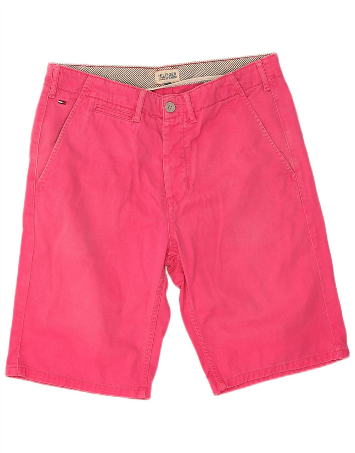 Tommy Hilfiger Herren Chinoshorts W30 mittelrosa Baumwolle