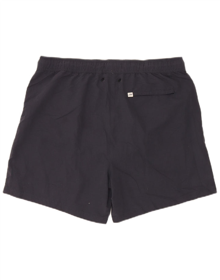 Jack Wills Herren-Badeshorts XL, Marineblau, Polyester