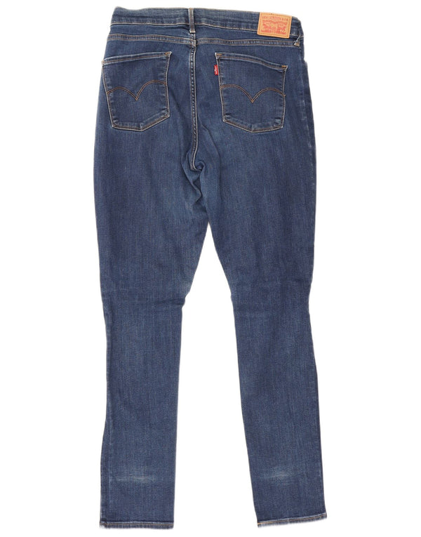 Levi's Damen Skinny Jeans W32 L30 Blaue Baumwolle