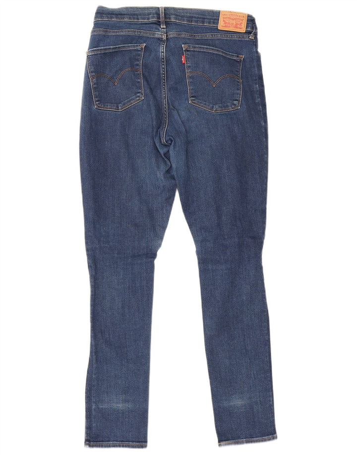 Levi's Damen Skinny Jeans W32 L30 Blaue Baumwolle