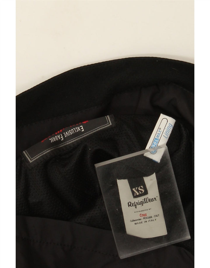 Refrigiwear Damen Bomberjacke UK 6 XS Schwarz Polyamid