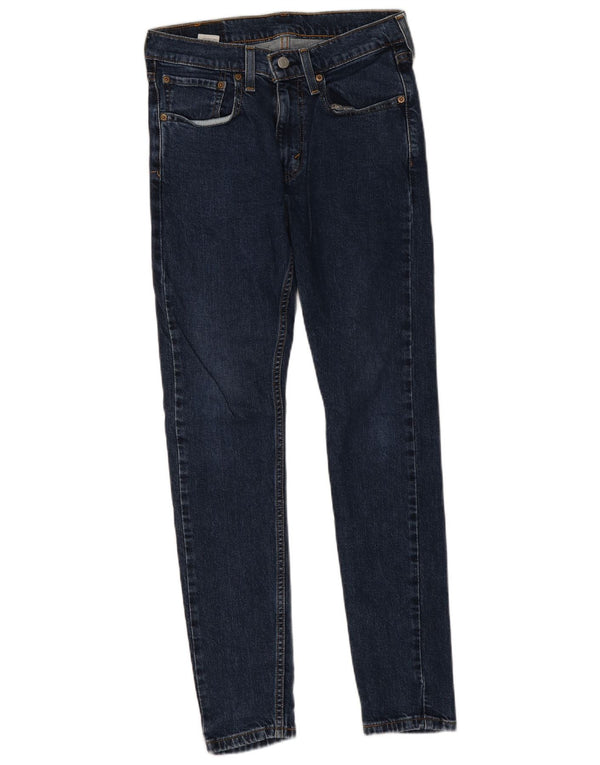 Levi's Herren 519 Hi-Ball Skinny Jeans W31 L29 Blaue Baumwolle