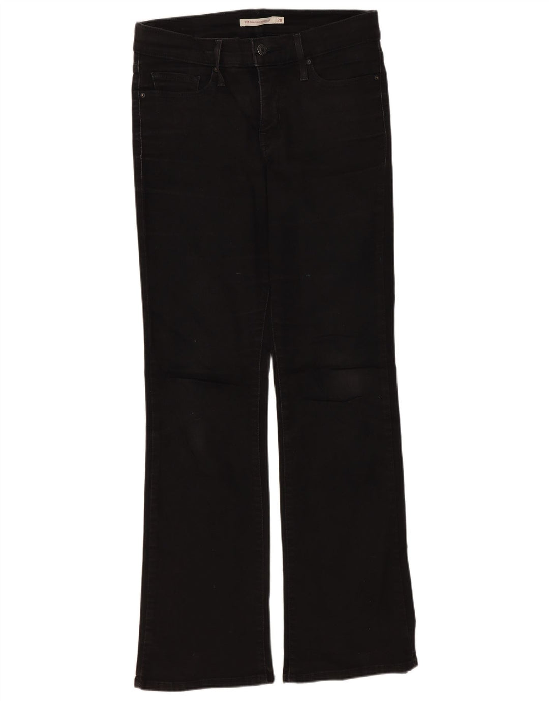 Levi's Damen 315 Shaping Bootcut Jeans W28 L28 Schwarze Baumwolle