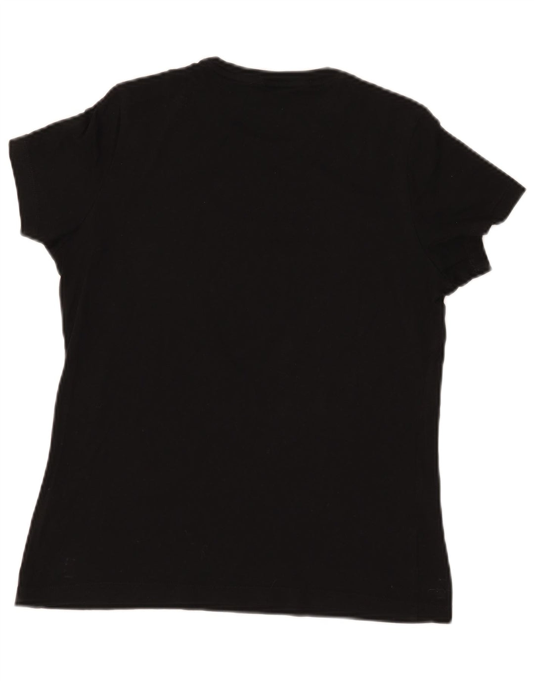 Puma Damen Graphic T-Shirt Top UK 14 Medium Schwarz