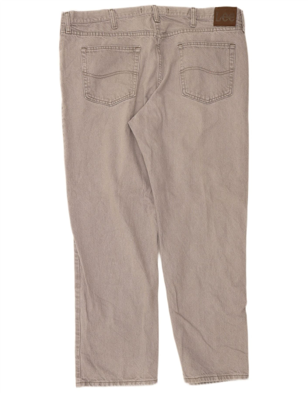 Lee Herren-Jeans mit normaler Passform, gerade Passform, W42, L30, graue Baumwolle