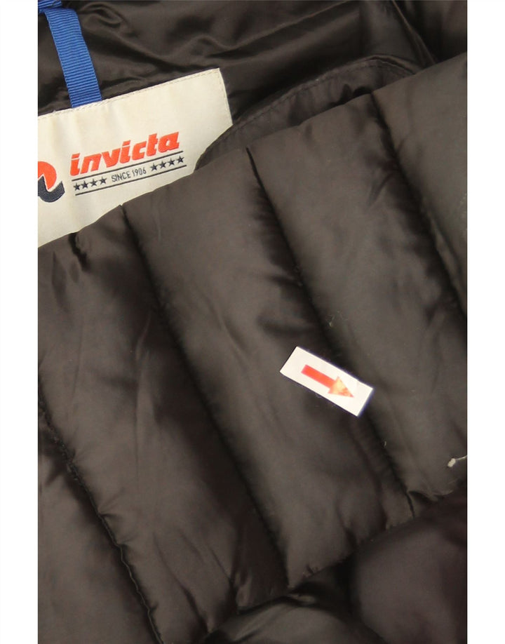 Invicta Damen-Jacke mit Kapuze, gepolstert, UK 16, Größe L, Schwarz, Polyamid