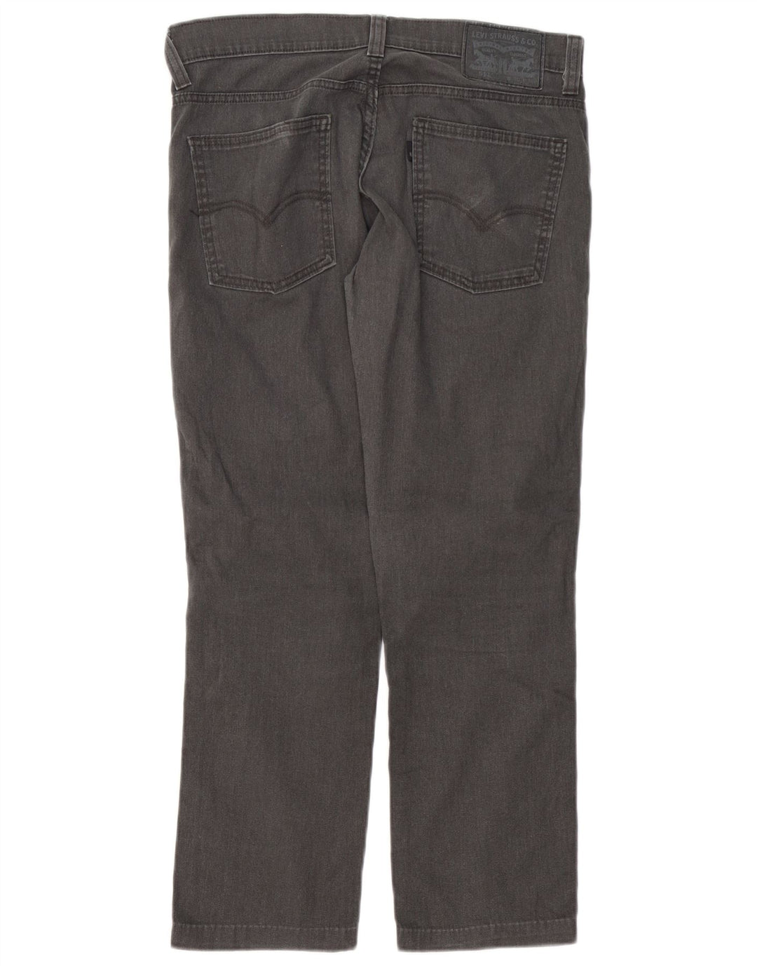 Levi's Herren Slim Jeans W30 L27 Graue Baumwolle