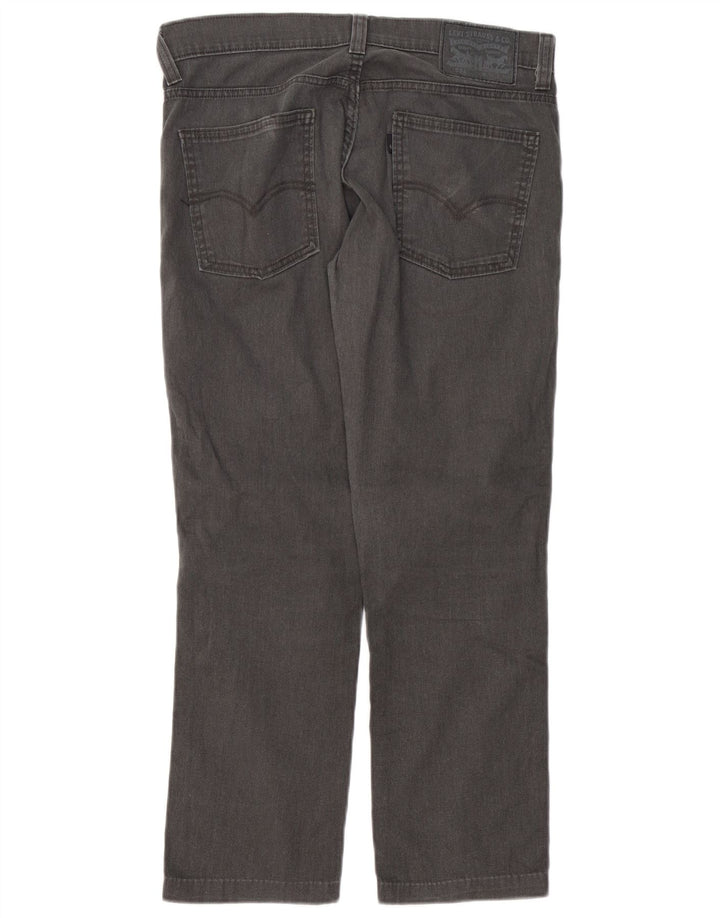 Levi's Herren Slim Jeans W30 L27 Graue Baumwolle