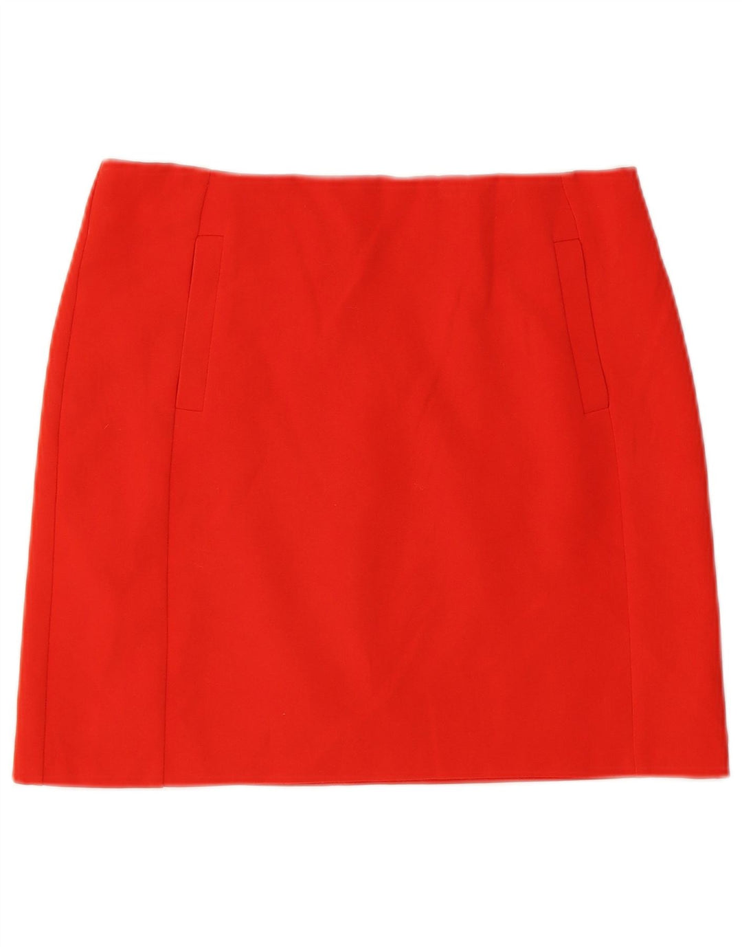Marks & Spencer Damen Minirock UK 12 Medium W30 Rot Polyester