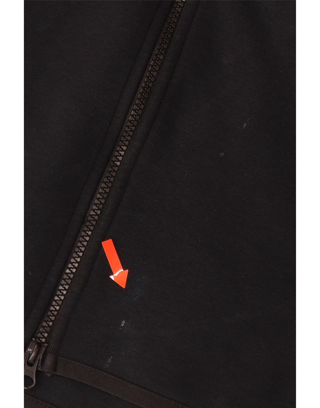 NIKE Herren-Kapuzenpullover mit Reißverschluss, mittelschwarz, Baumwolle