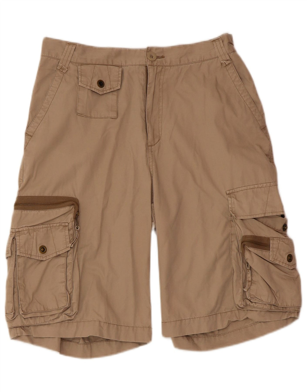 Celio Herren Cargoshorts W38 XL Beige Baumwolle