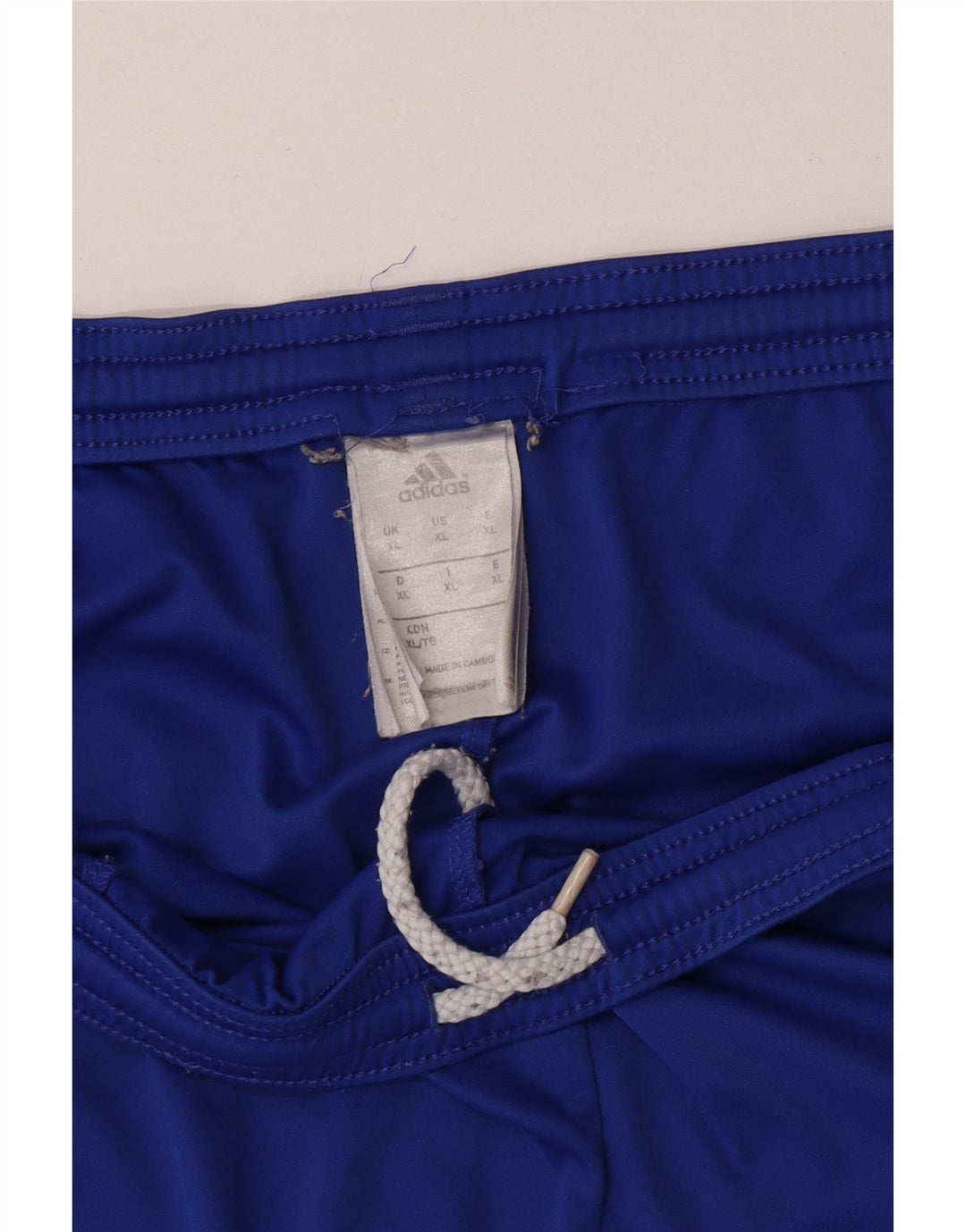 Adidas Herren Sport Shorts XL Blau Colourblock Polyester