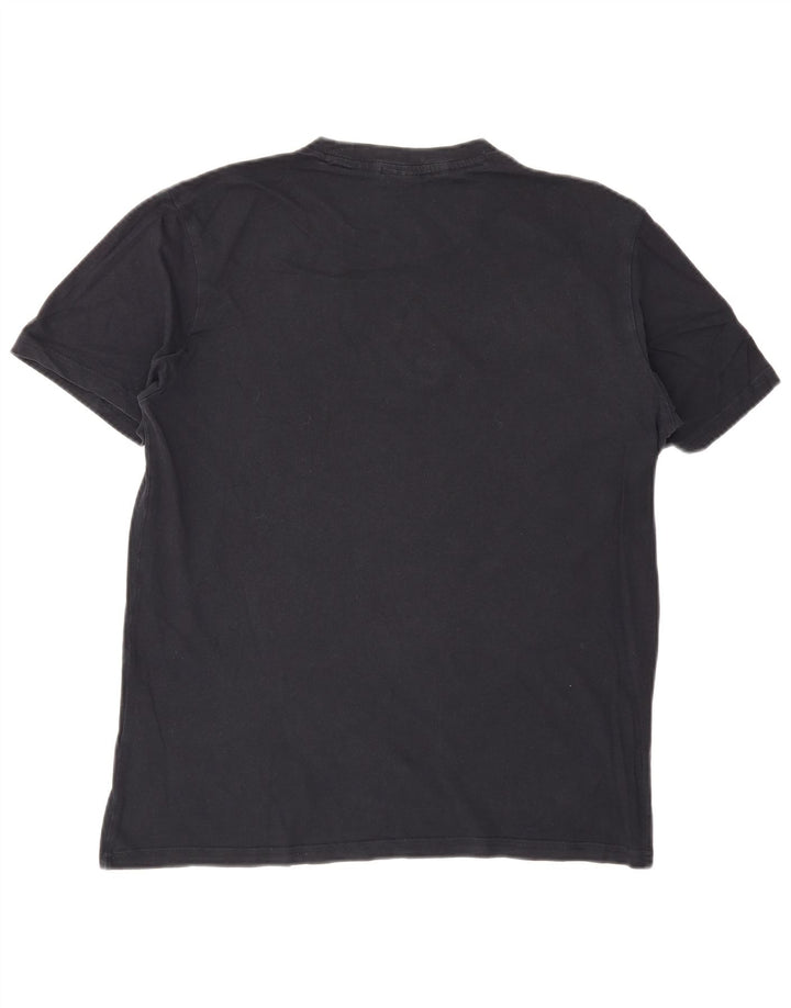 CHAMPION Herren T-Shirt Top Large Marineblau Baumwolle