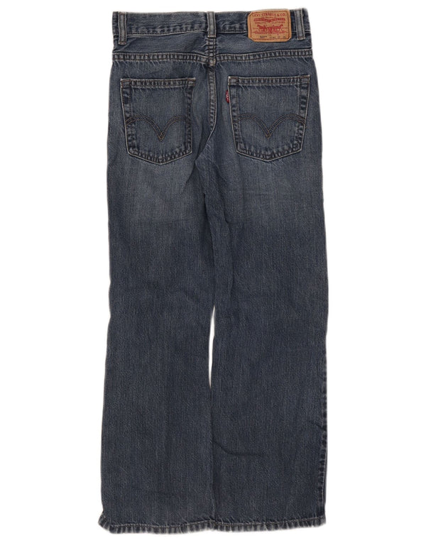 Levi's Jungen 527 Bootcut Jeans 9-10 Jahre W25 L25 Blaue Baumwolle