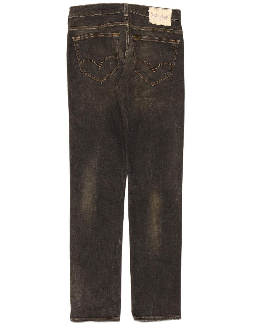LEVI'S Womens 519 Slim Jeans W30 L33 Black