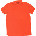 Massimo Dutti Herren Poloshirt Mittelorange Baumwolle