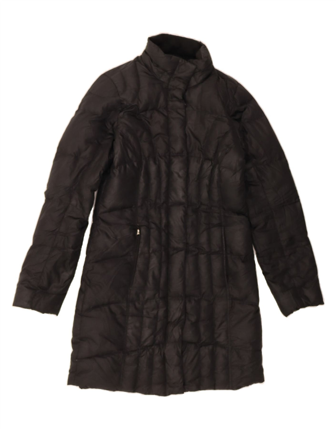 EDDIE BAUER Womens Padded Coat UK 6 XS Black Polyester Vintage Eddie Bauer and Second-Hand Eddie Bauer from Messina Hembry 